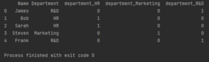 how to add one hot encode a column to dataframe