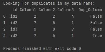 how to find duplicate rows