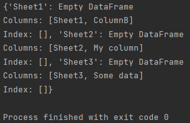 how to read multiple Excel sheets