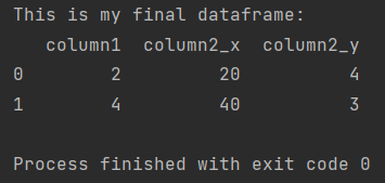 how to join dataframe on column